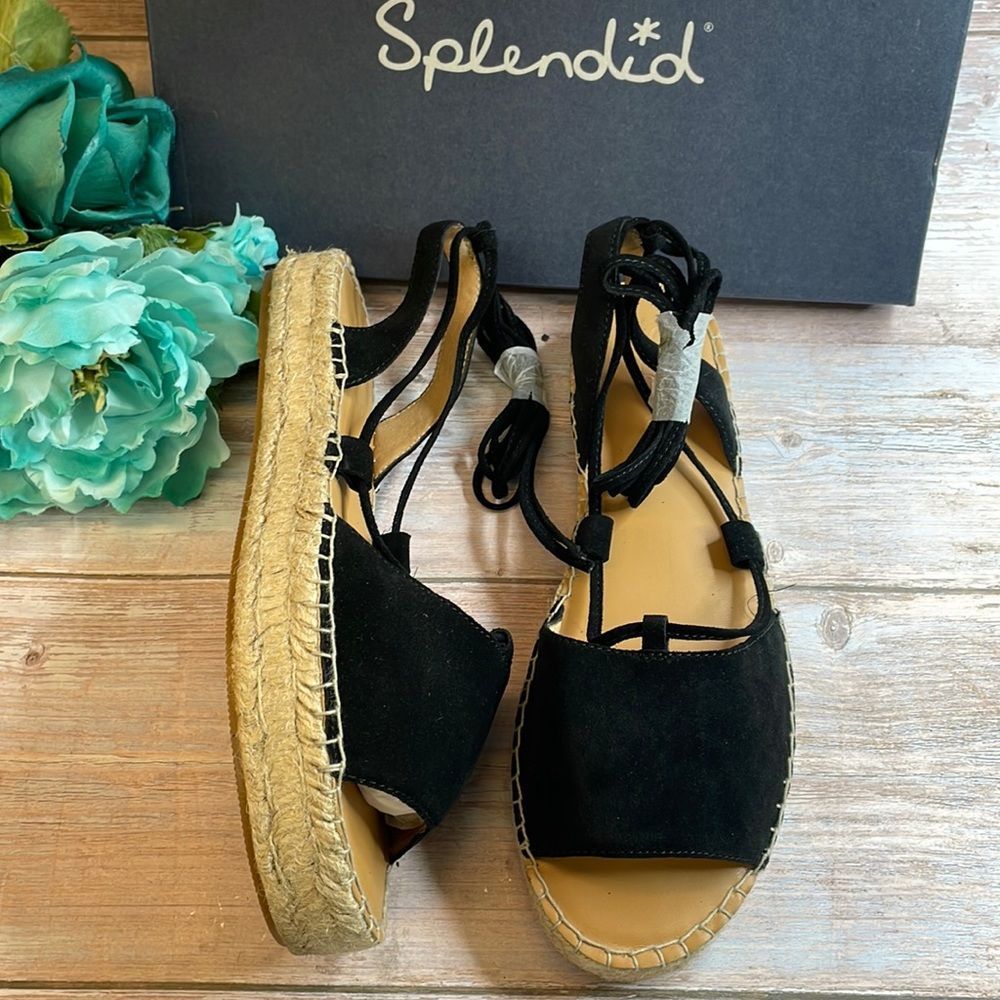 Splendid Womens Meredith Platform Espadrille Sandal